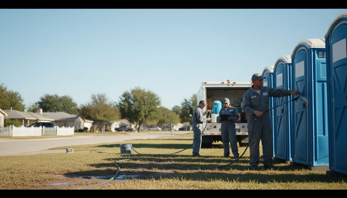 Long-Term Portable Toilet Rental in Oconee, GA near me